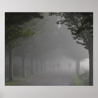 Poster Foggy Morning