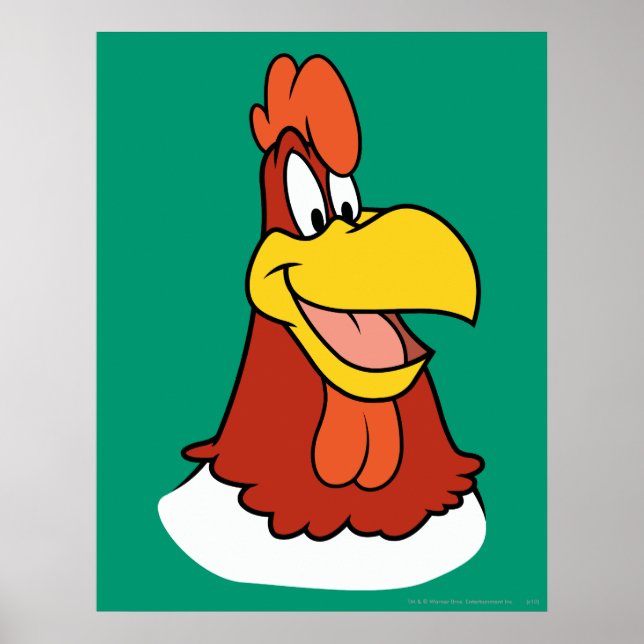Poster Foghorn Leghorn Closeup (Devant)