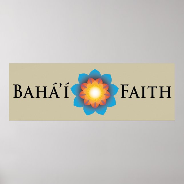 Poster Foi Bahá'í (Devant)