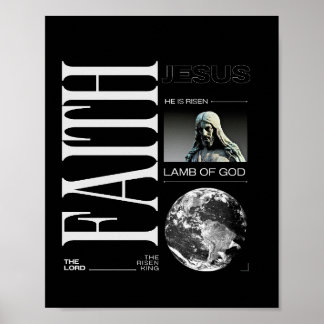Poster Foi en Jésus, Agneau de Dieu Art