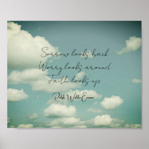 Poster foi recherche Emerson inspiration citation ciel