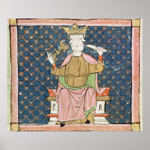 Poster Fol.57v janvier : Janus