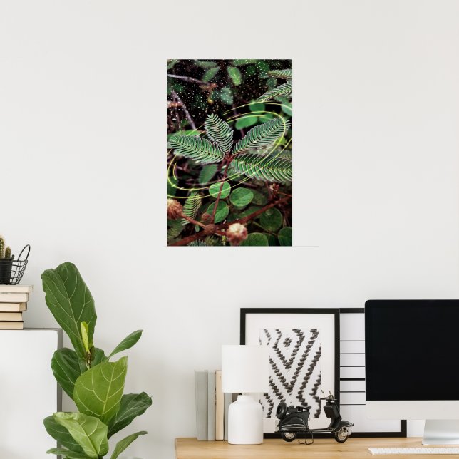 Poster Folhas (Bureau à domicile)