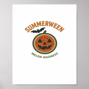 Poster Folie d'été - Éffrayant Watermelon Classic