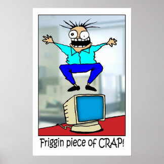 Poster Folie informatique