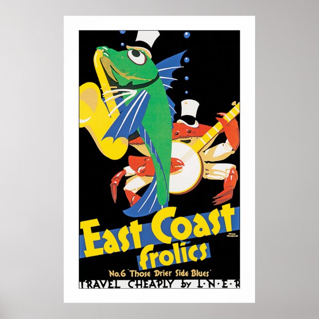 Poster Folies de la Côte Est (Devant)
