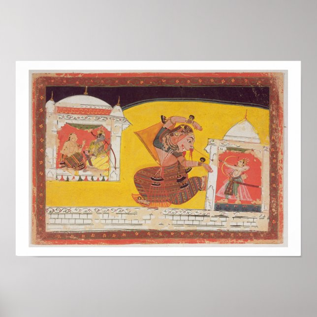 Poster Folio 27 Laksmama coupe le nez de Surpanakha, pour (Devant)