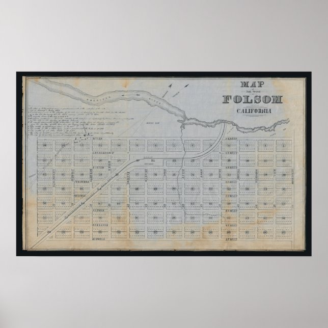 Poster Folsom Californie (Devant)