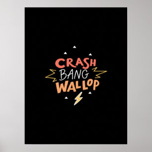 Poster fond d'écran crash bang