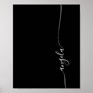 Poster Fond d'écran de téléphone Signature Elégant Glamou