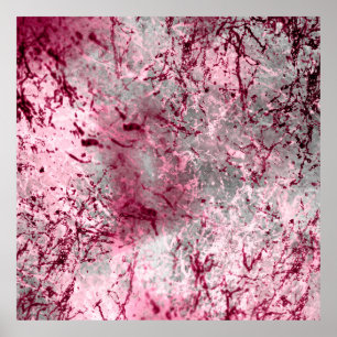 Poster fond rose, déco, motif, abstrait, âgé,