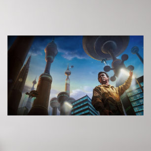 Poster Fondation Isaac Asimov