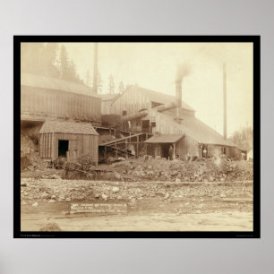 Poster Fonderie Deadwood & Delaware SD 1891