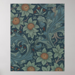 Poster Fonds d'écran Motif William Morris Orchard