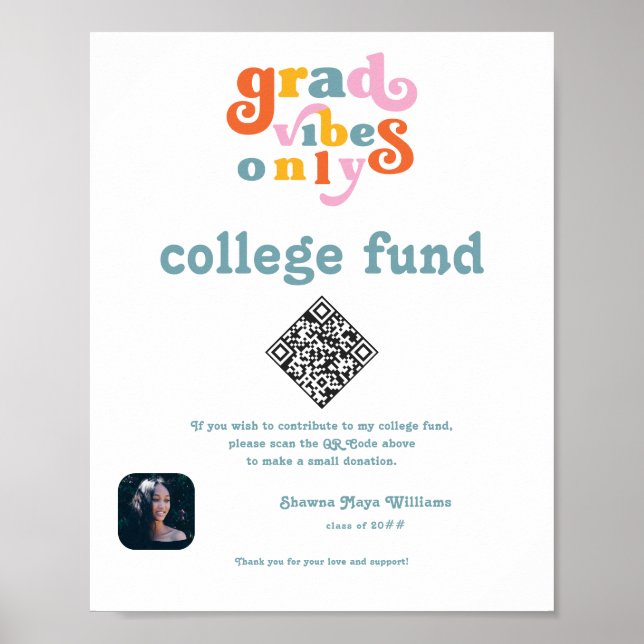 Poster Fonds du Collège universitaire d'études supérieure (Devant)