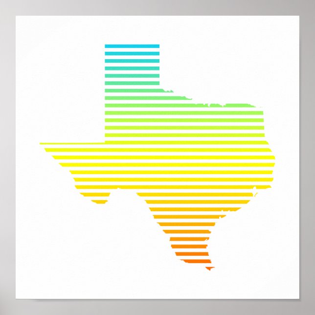 Poster fondu de refroidissement texas (Devant)