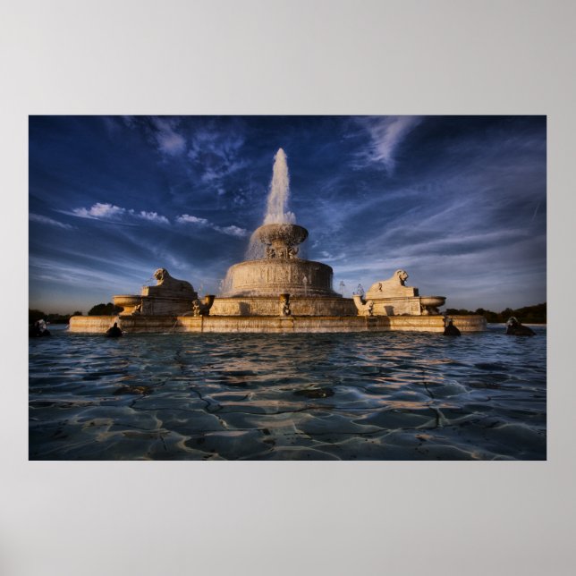 Poster Fontaine Belle Isle #0416 (Devant)