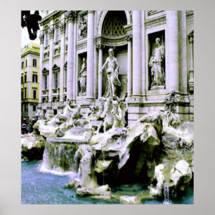 Poster Fontaine de TREVI