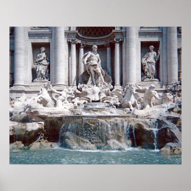 Poster Fontaine de Trevi (Devant)