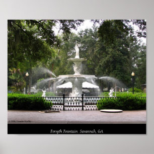 Poster Fontaine Forsyth