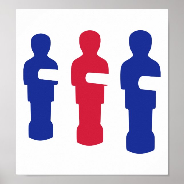 Poster Foosball (Devant)