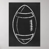 football à craie