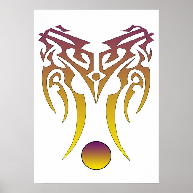 Poster Football Alien (Devant)