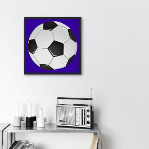 Poster Football américain ou association de football peti