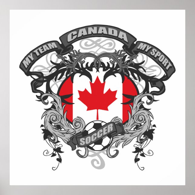 Poster Football Canada (Devant)