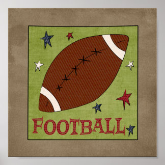 Poster Football (collection sportive)