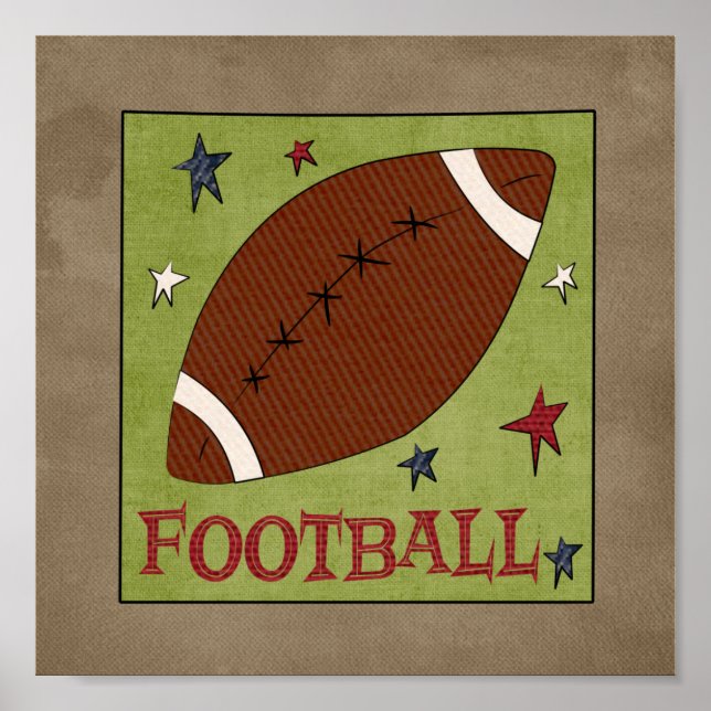 Poster Football (collection sportive) (Devant)