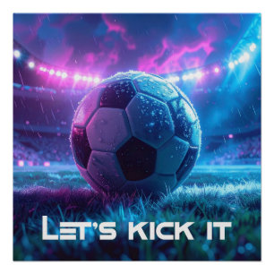 POSTER FOOTBALL - FOOTBALL - ALLONS-Y