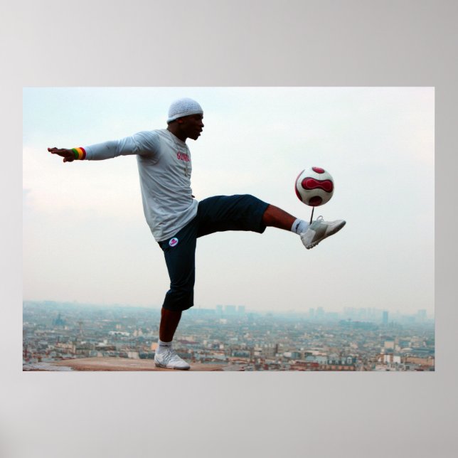Poster Football Freestyle (Devant)