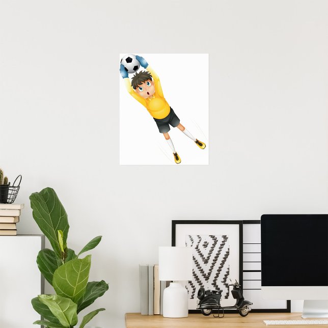 Poster Football Goalie (Créateur téléchargé)