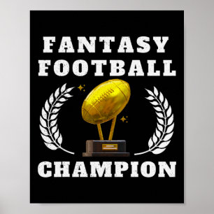 Poster Football Imaginaire 2025 Champion Imaginaire Footb