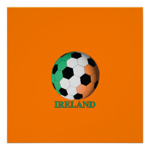 Poster Football irlandais