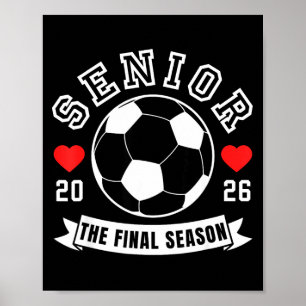 Poster Football senior 2026 la dernière saison équipe pou