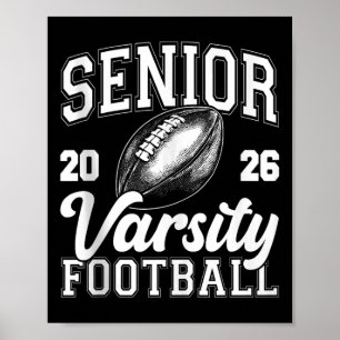 Poster Football Senior Cl de 2026 Lycéen pour