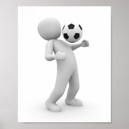 Poster football sport