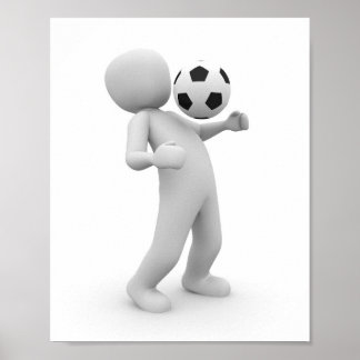 Poster football sport