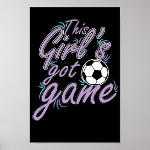 Poster Football This Girl's Got Game