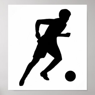 Poster Footballeur
