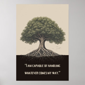 Poster Force dans l'adversité