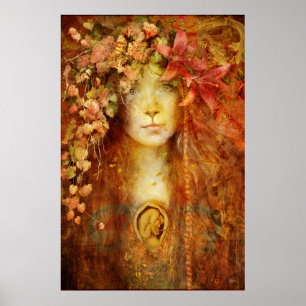 Poster Force de la vie de Gaïa