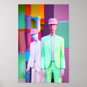 Poster Force de vente Ken Gage Rétrovague