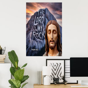 Poster Force Divine : Le Seigneur Est Mon Rocher