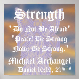 Poster Force Et Paix Michael Archangel-Personnaliser