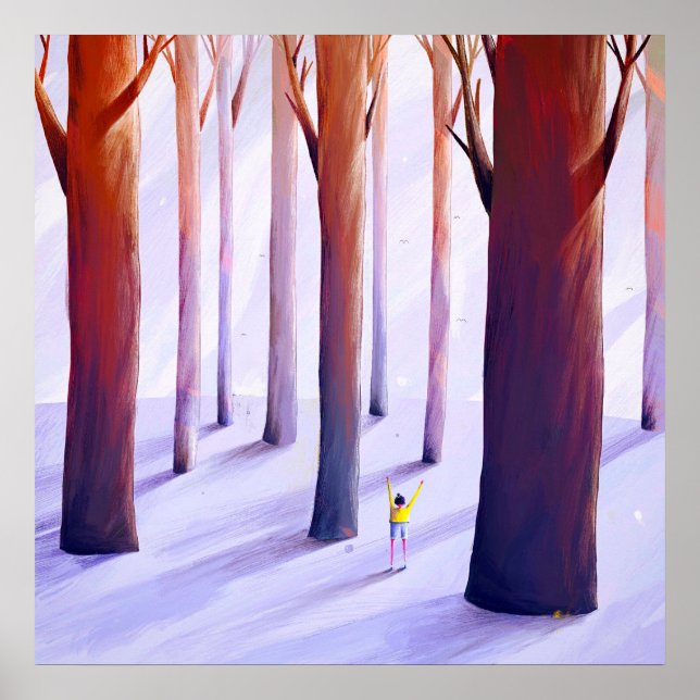 Poster Forêt (Devant)