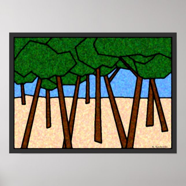 Poster Forêt (Devant)