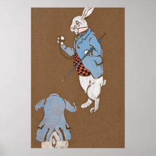 Poster Forêt de Alice et Wonderland - Tableau-2